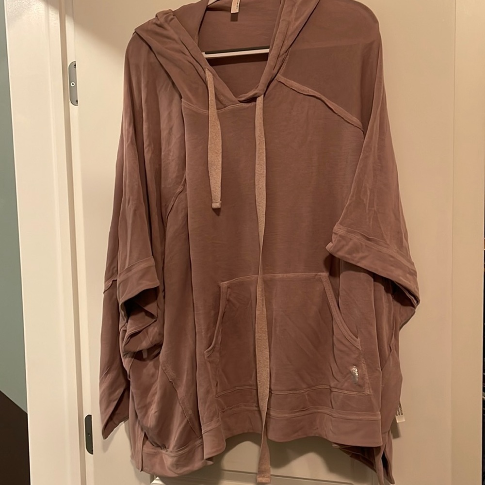 Fp movement hooded poncho tunic. Size large